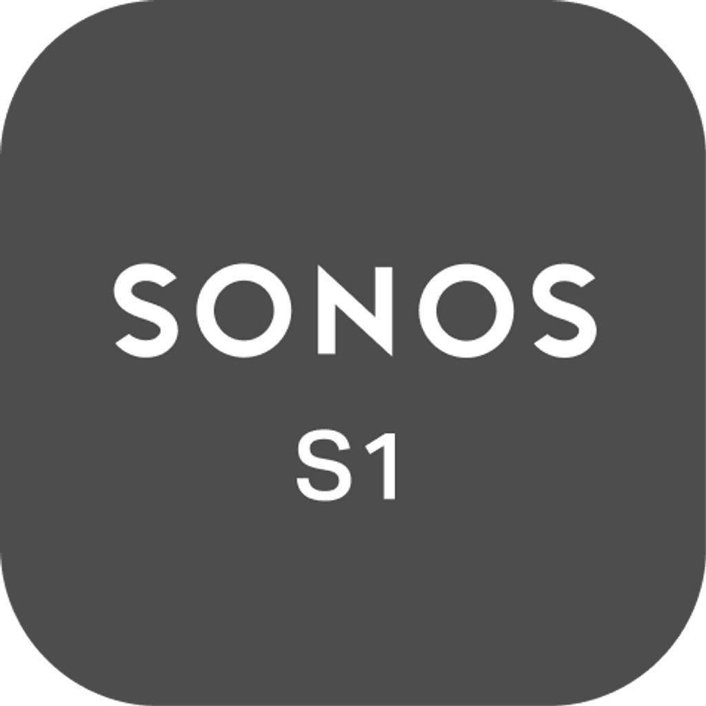 Het pictogram voor de Sonos S1 Controller-app