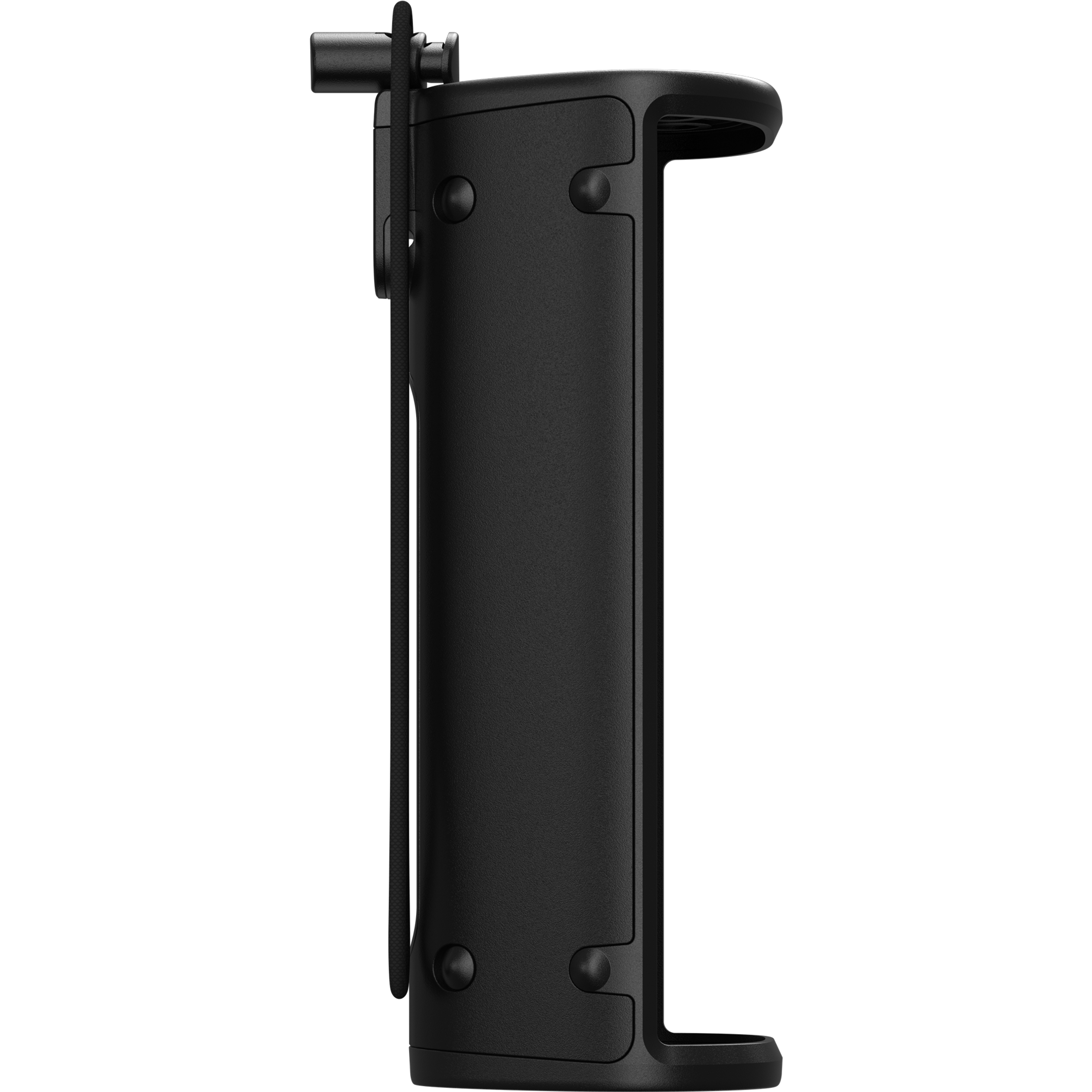 Tyhjän, mustan OtterBox Sonos Roam -kotelon sivu