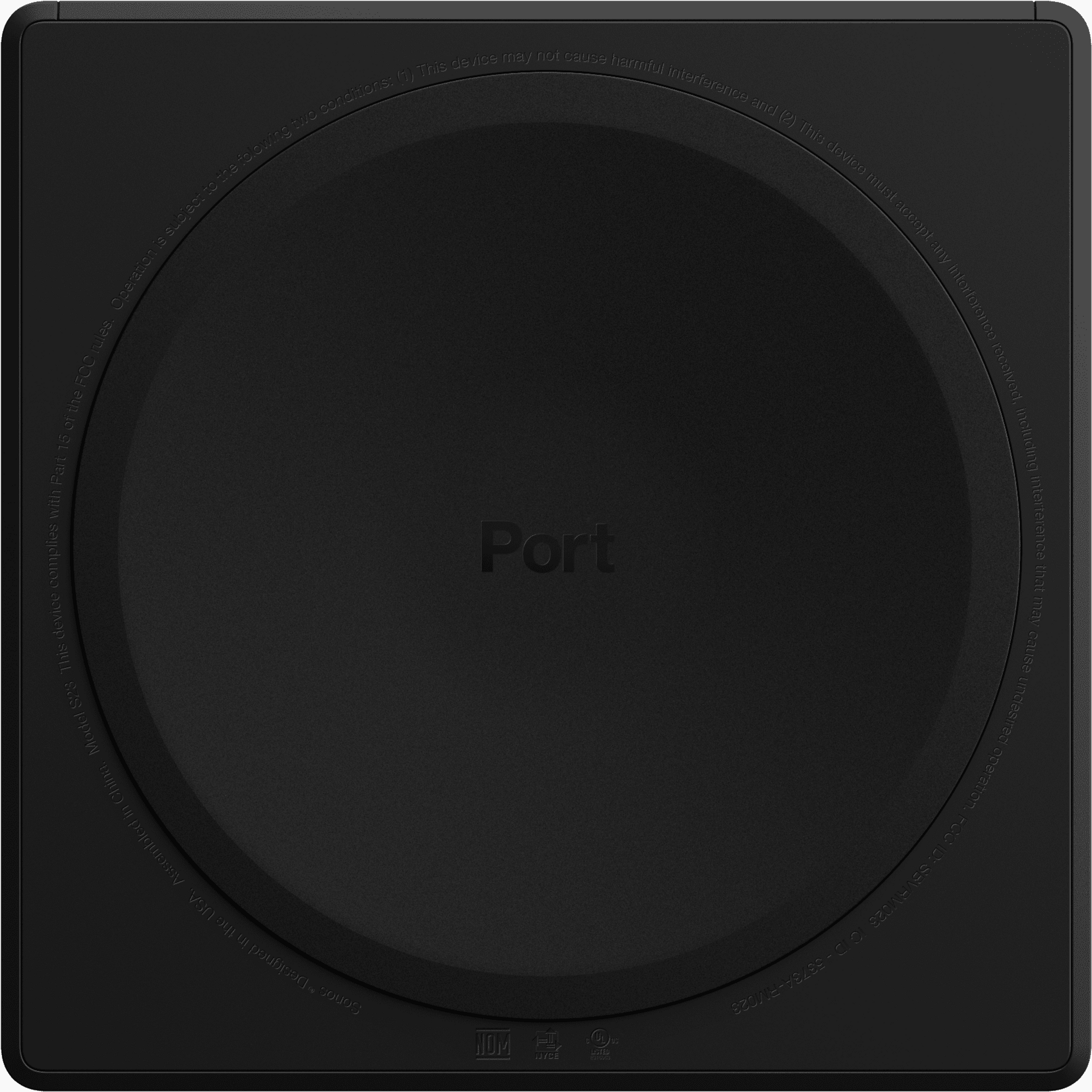 Sonos Port、底面