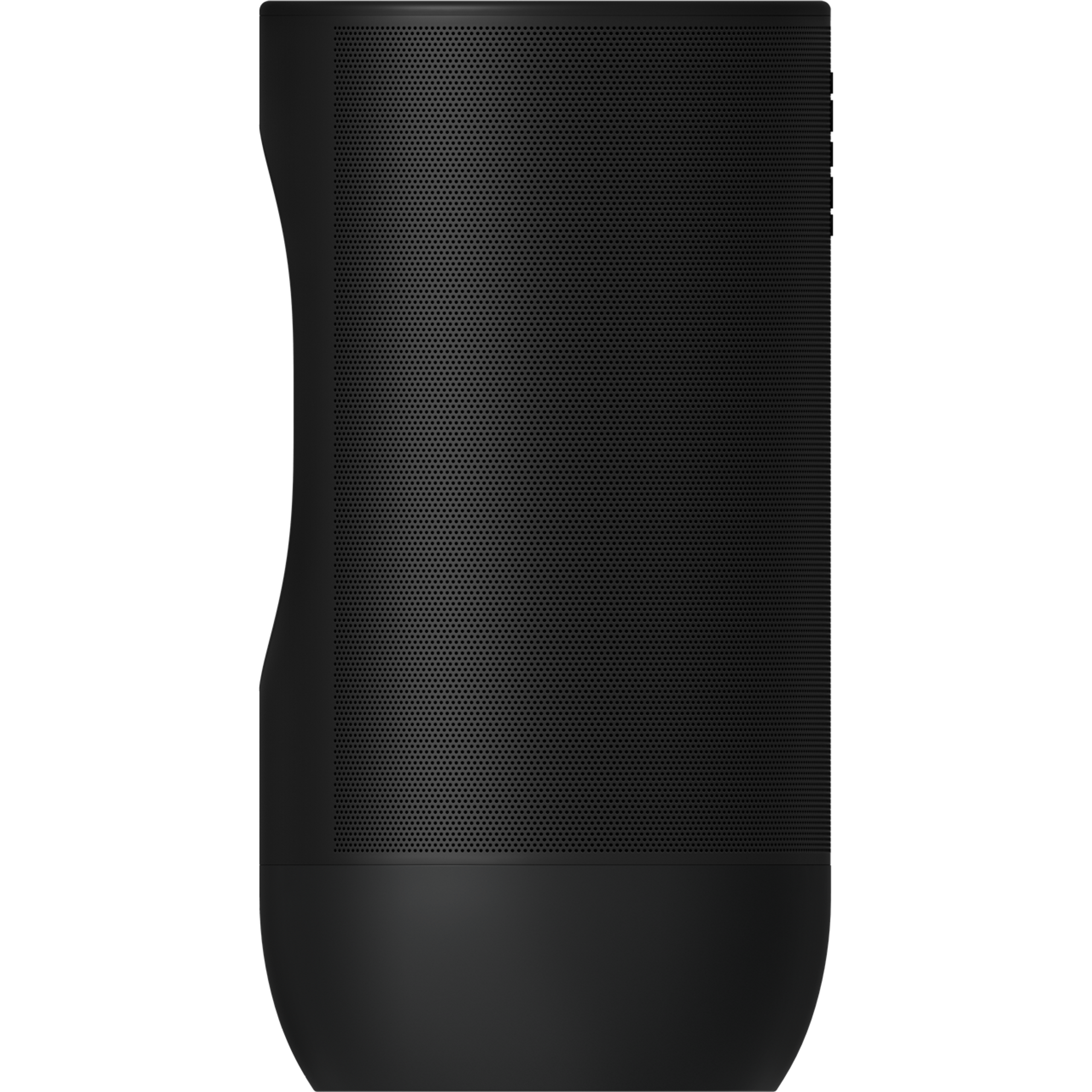 Musta Sonos Move 2 sivusta kuvattuna
