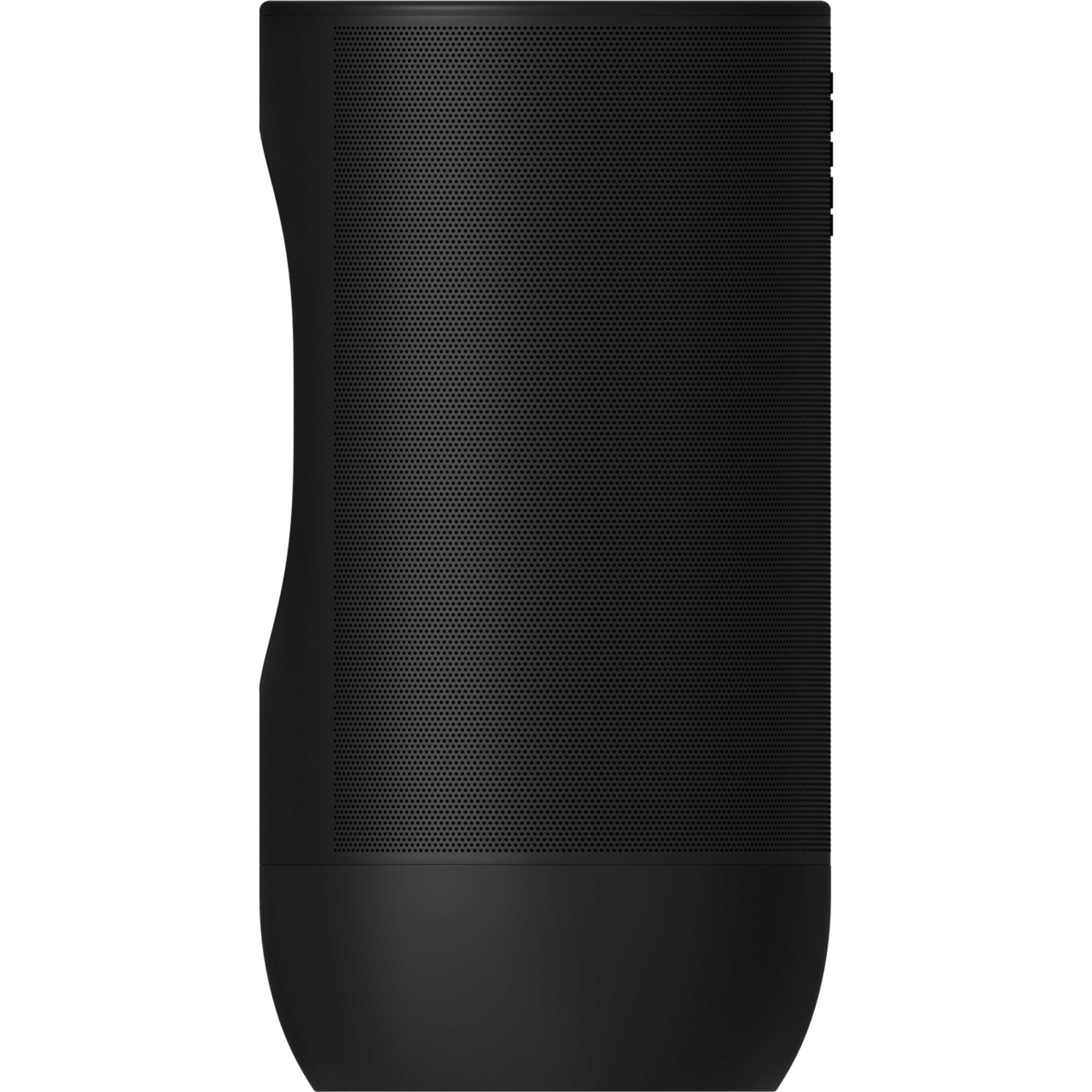 Musta Sonos Move 2 sivusta kuvattuna