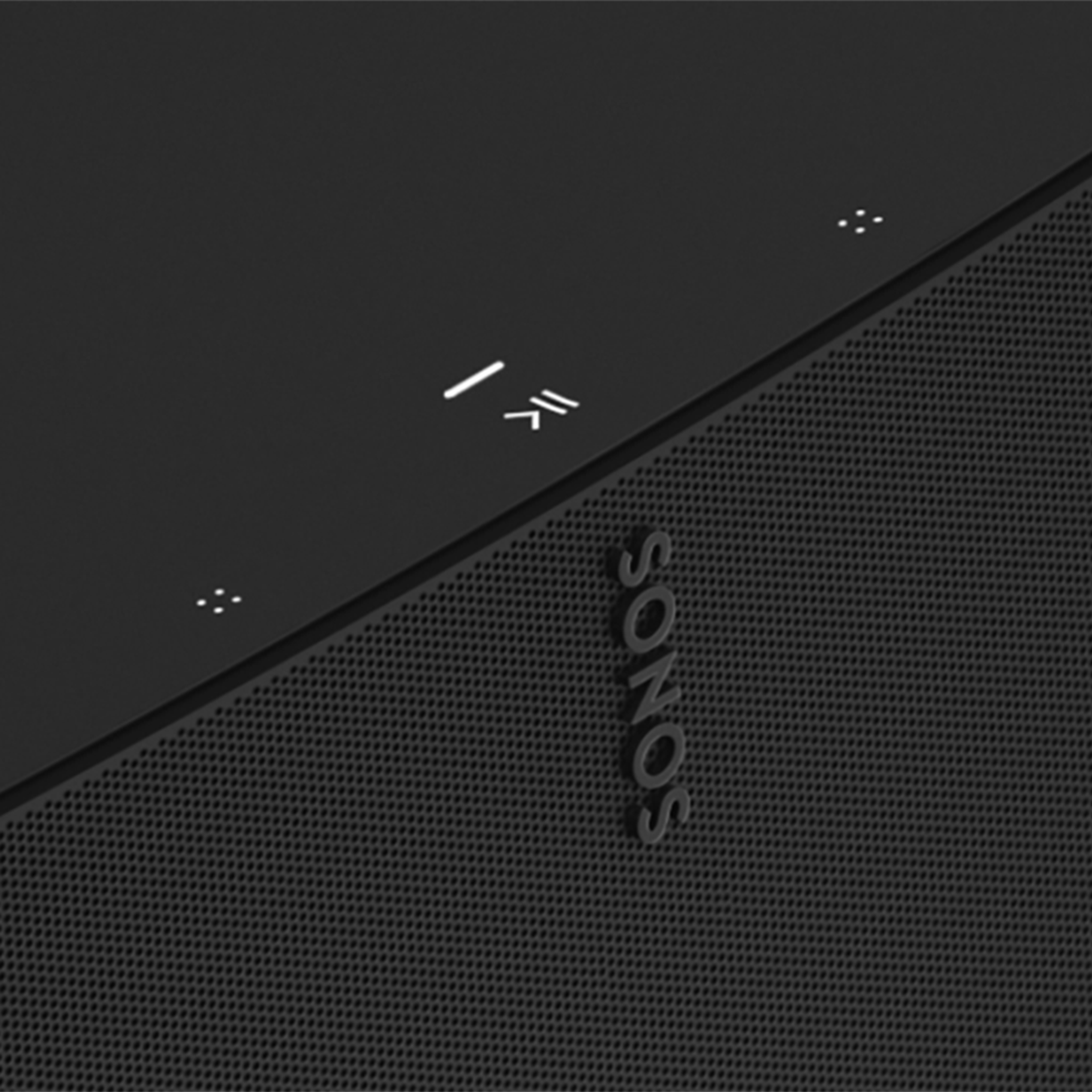 Sonos Five操作部のアップ画像